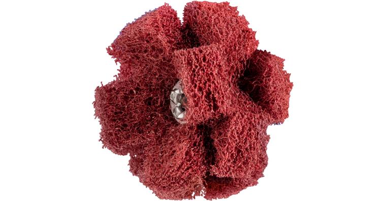 1043190102 POLINOX non-woven abrasive star PNST diameter 38 mm thread 8-32 UNC A280