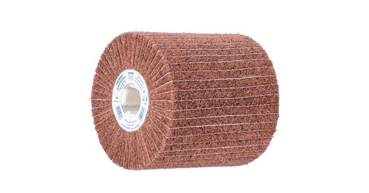 1001434301 POLINOX fleece sanding drum PNZ diameter 100x100mm keyway 19 mm A120/F