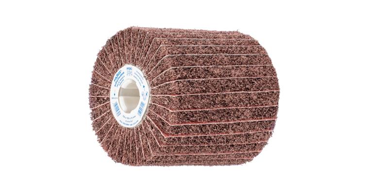 1001434300 POLINOX fleece sanding drum PNZ diameter 100x100mm keyway 19 mm A80/M
