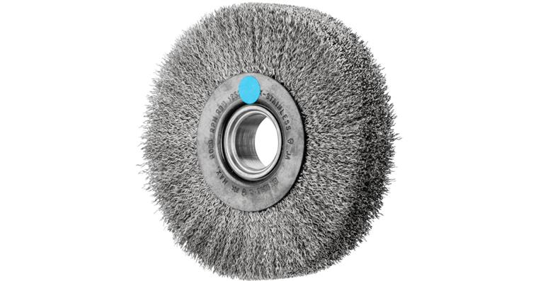1001438726 round brush wide unknotted RBU diameter 125 x 28 x variable hole