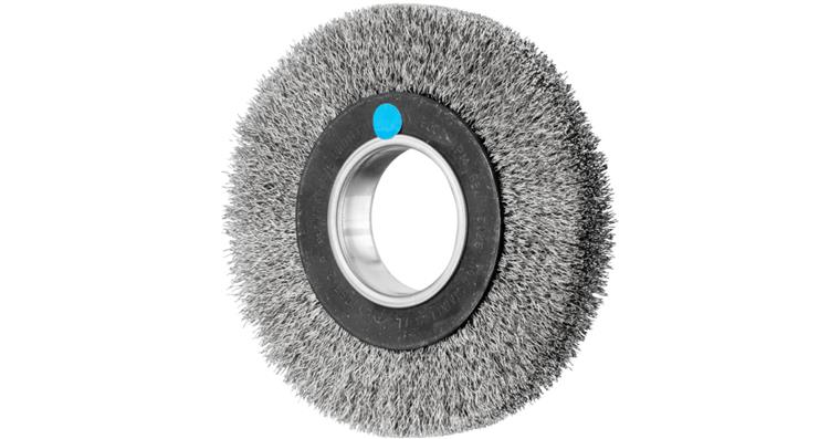 1001438733 POS round brush wide unknotted RBU diameter 150x25xbore wire 0.30
