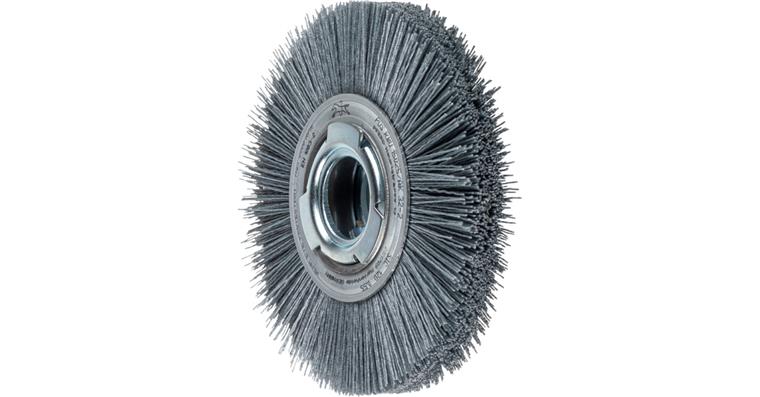 1001438727 round brush wide unknotted RBU diameter 150x25xbore grain 120