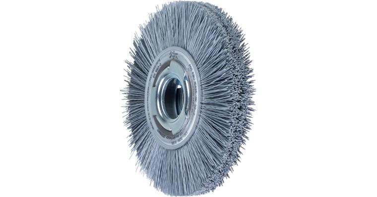 1001438729 round brush wide unknotted RBU diameter 150 x 25 x bore grit 320