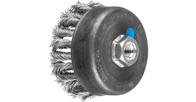 1001438587 COMBITWIST knotted cup brush TBG diameter 100 mm M14 wire 0.50 mm