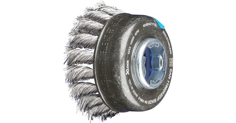 1001438578 cup brush knotted TBG diameter 65 mm bore 22.2 mm/X-LOCK 0.35 mm