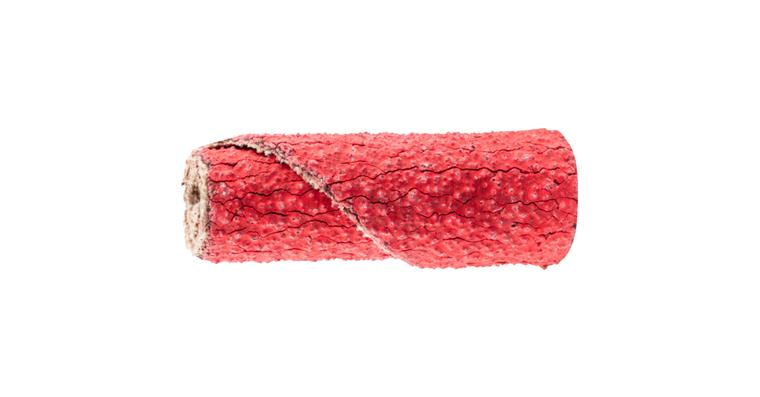 1043303203 POLIROLL PR cylindrical sanding rollers 9x25 mm bore 3 mm grit CO-COOL80