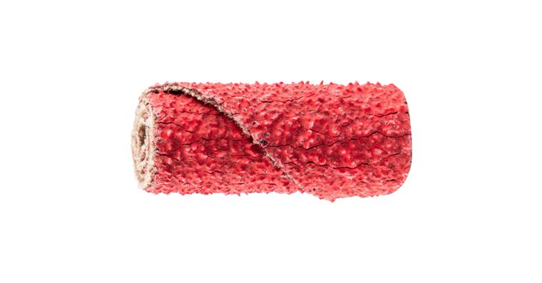 1043303105 POLIROLL PR cylindrical sanding rollers 12x25mm bore 3mm grit CO-COOL60