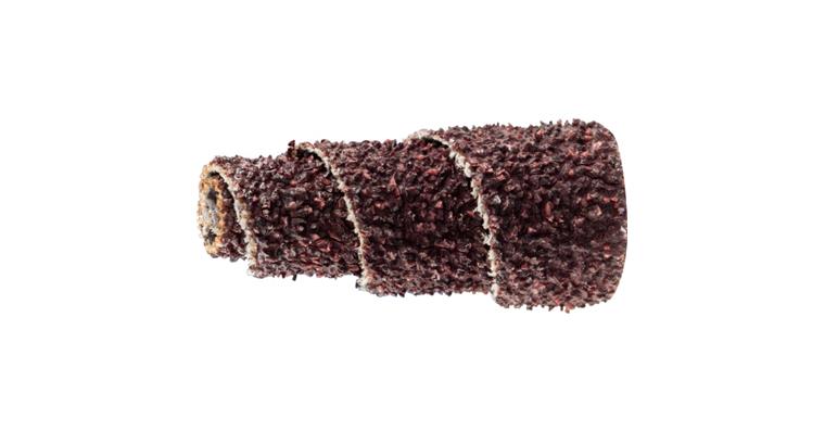 1043301102 POLIROLL PRK conical sanding rollers 12x25 mm bore 3 mm corundum A50