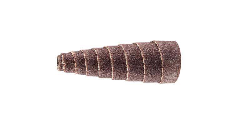 1043301304 POLIROLL PRK conical sanding rollers 15x35 mm bore 3 mm corundum A150