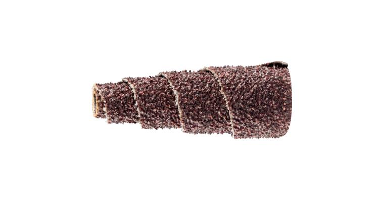 1043301104 POLIROLL PRK conical sanding rollers 15x35 mm bore 3 mm corundum A50