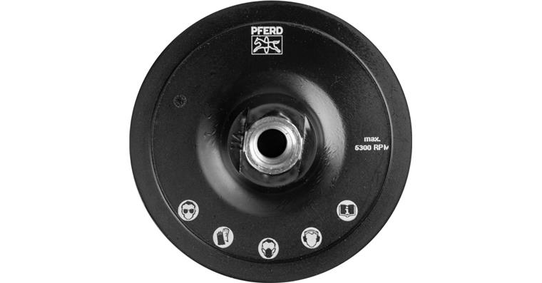 1001438320 POLIVLIES Velcro probe holder PVKRH 115 mm thread M14 with centering pin