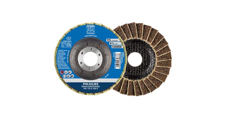 1001435963 POLIVLIES serrated lock washer PVL corundum diameter 115mm bore 22.23mm A100G