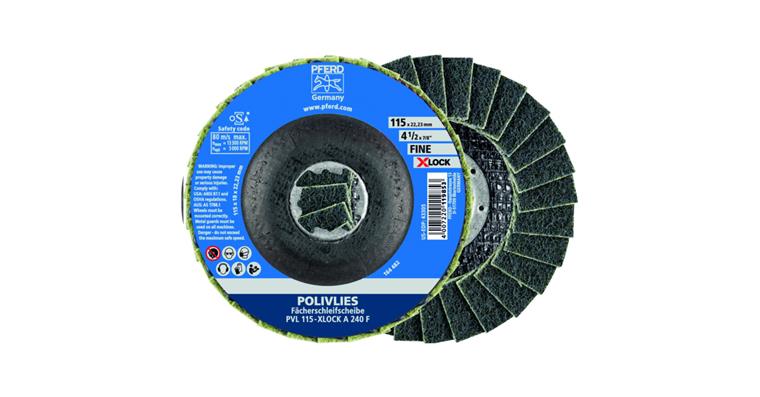 1001438965 POLIVLIES serrated lock washer PVL corundum 115 mm bore 22.23 mm/X-LOCK A240F