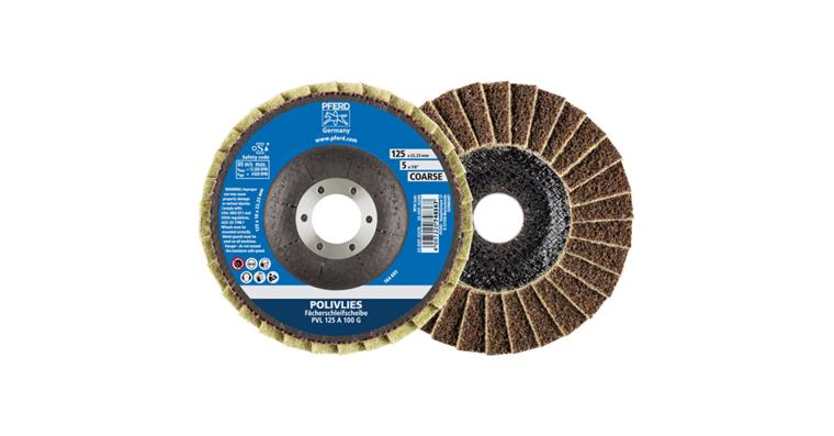 1001435966 POLIVLIES serrated lock washer PVL corundum diameter 125mm bore 22.23mm A100G