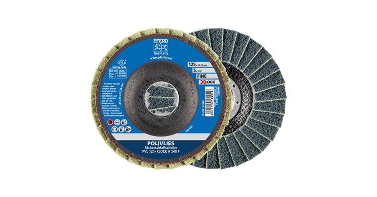1001438968 POLIVLIES serrated lock washer PVL corundum 125 mm bore 22.23 mm/X-LOCK A240F