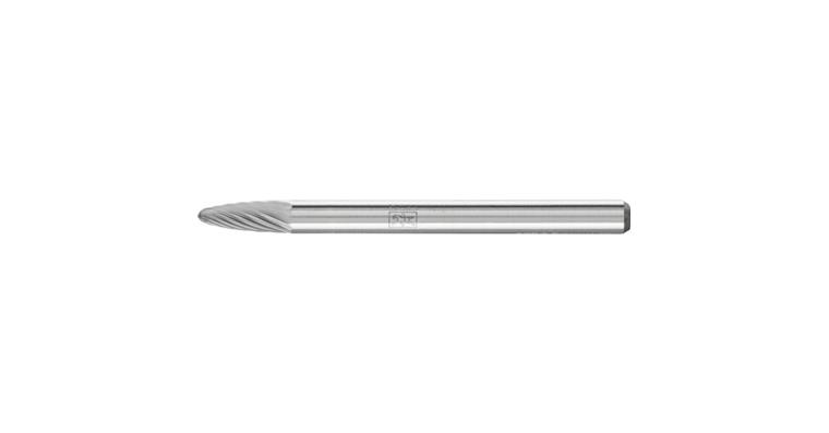 1001426353 carbide burr round bend RBF diameter 03x07 mm shank 3 mm Z5