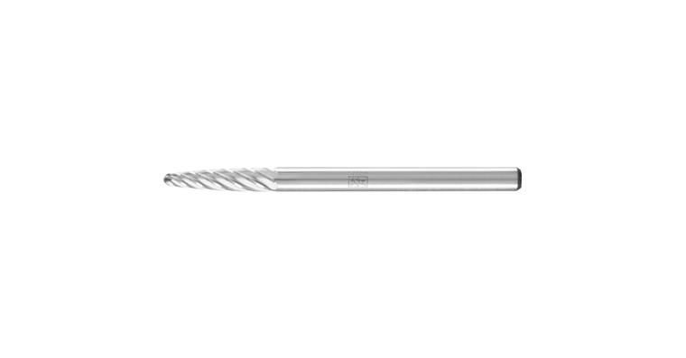 1001437350 carbide burr INOX round bend RBF diameter 03x13 mm shank 3 mm