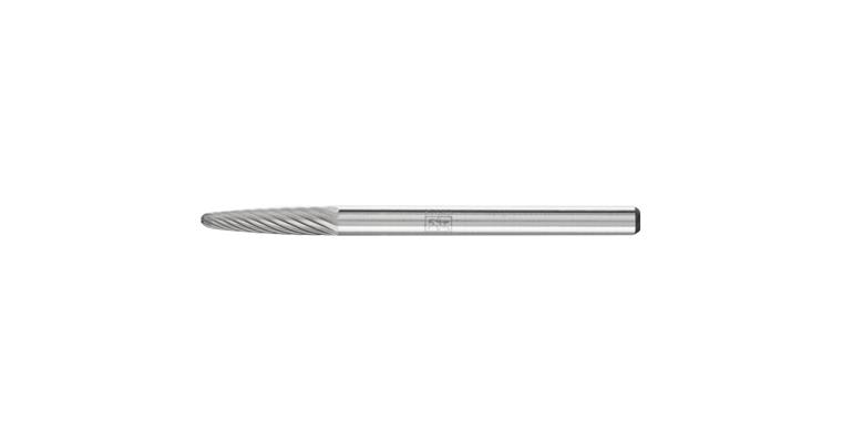 1001437536 carbide burr round bend RBF diameter 03x13 mm shank 3 mm Z5