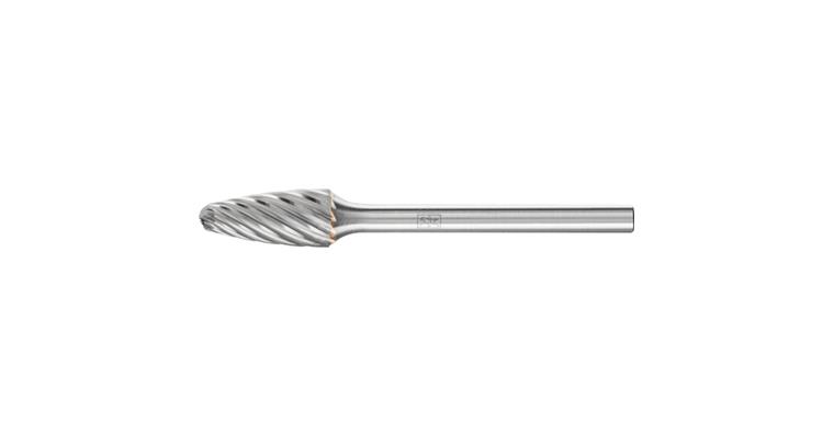 1001437351 carbide burr INOX round bend RBF diameter 06x13 mm shank 3 mm