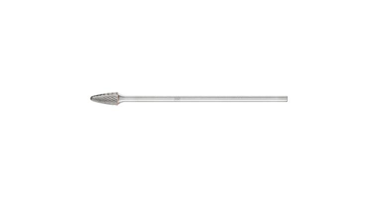 1001436025 carbide burr round bend RBF diameter 06x13 mm shank 3x75 mm Z5