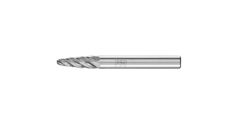 1001437493 Carbide burr CAST Round bend RBF Diameter 06x18 mm Shank 6 mm