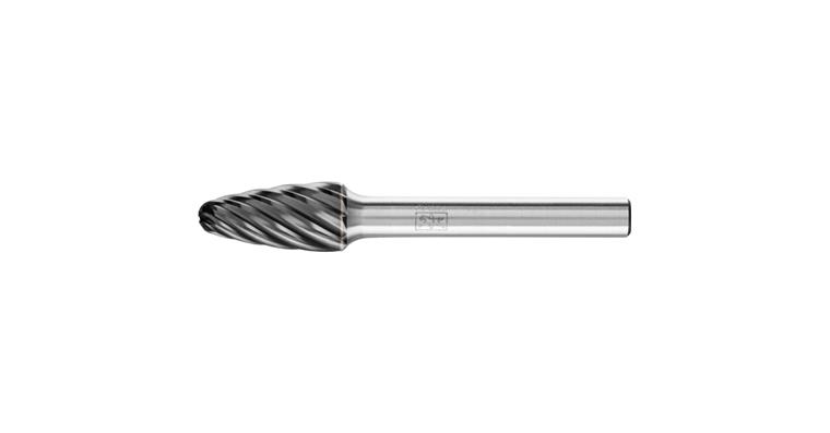 1001440779 carbide burr INOX round bend RBF diameter 10x20mm shank 6 mm