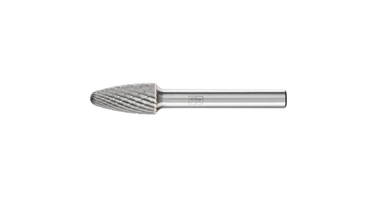 1001426209 carbide burr round bend RBF diameter 10x20mm shank 6 mm Z4