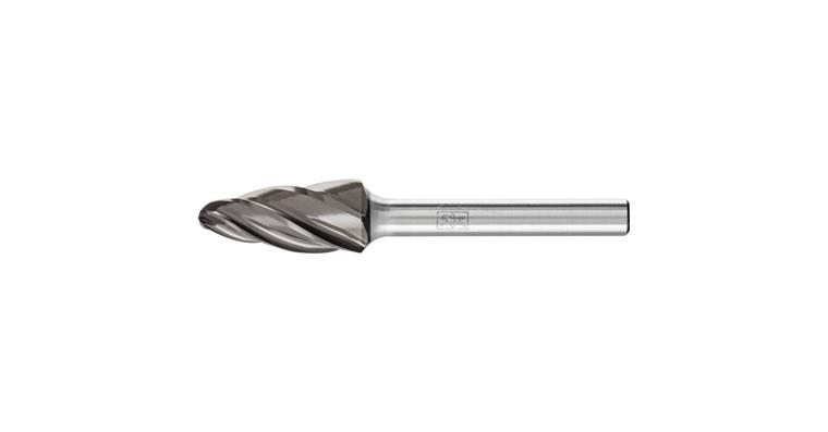 1001433535 carbide burr ALU round bend RBF diameter 12x25mm shank 6 HICOAT