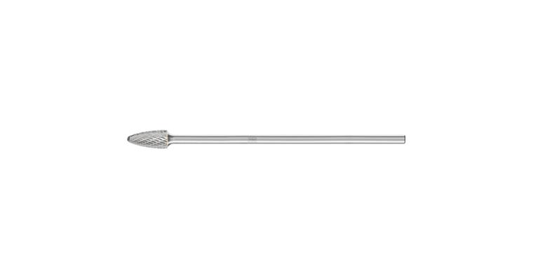 1001437859 carbide burr TOUGH round bend RBF diameter 12x25mm, 6x150mm