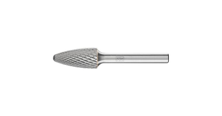 1001426215 carbide burr round bend RBF diameter 12x25 mm shank 6 mm Z4