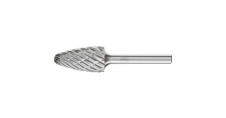 1001437988 carbide burr STEEL round bend RBF diameter 16x30mm shank 6 mm
