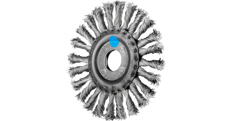 1001440151 COMBITWIST round brush knotted RBG diameter 125x12x22.2mm wire 0.50 10