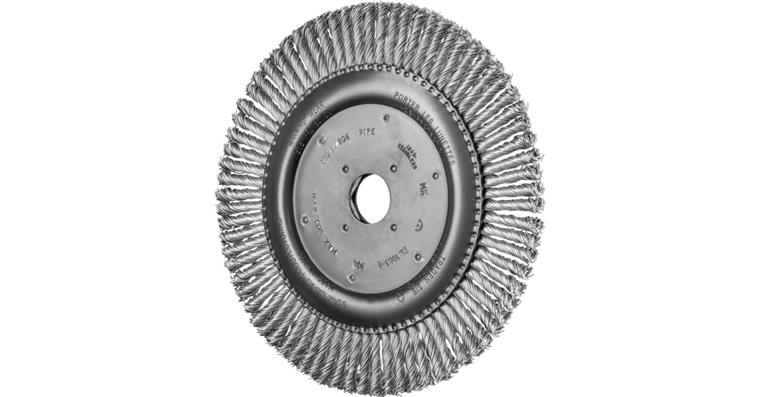 1001435932 PIPELINE brush knotted RBG diameter 178x6x22.2 mm wire 0.50 mm