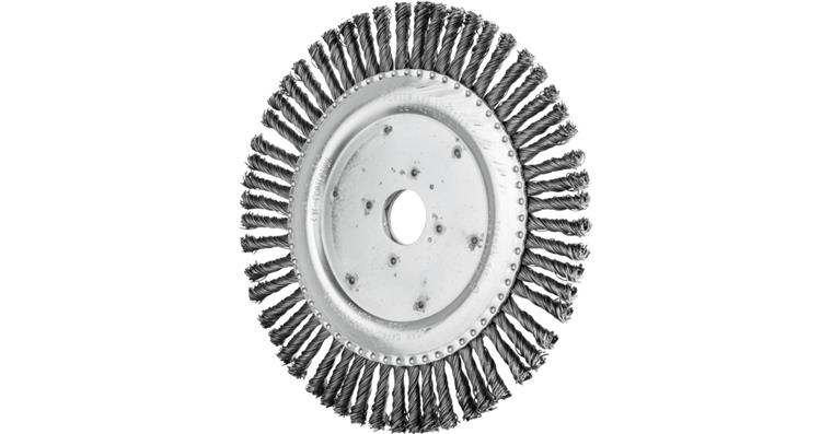 1001435912 PIPELINE brush knotted RBG diameter 178x6x22.2mm wire 0.50mm 56 plaits