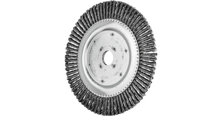 1001435948 PIPELINE brush knotted RBG diameter 178x6x22.2mm wire 0.50mm 76 plaits