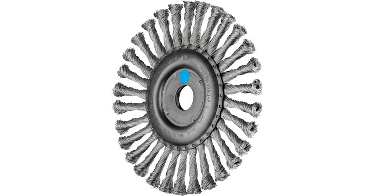 1001440152 round brush knotted RBG diameter 178x13x22.2 mm wire 0.50 mm 10