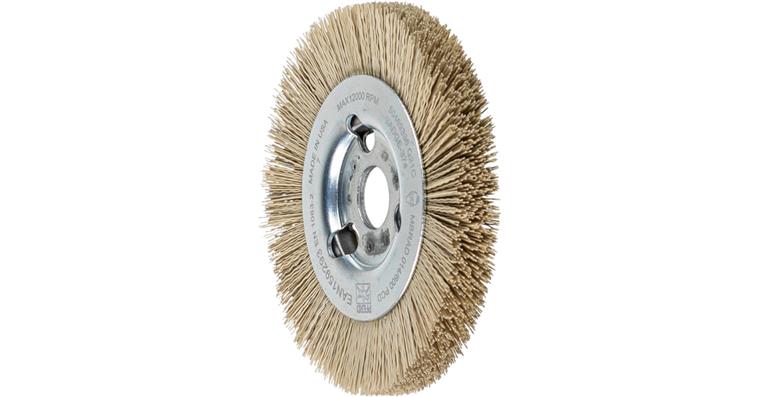 1001438603 round brush narrow unknotted RBU 100x12x16mm bore DIAMOND 0.35 grit 600