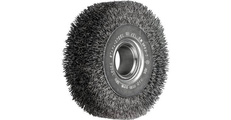 1001438620 round brush wide unknotted RBU diameter 100x28xVariable bore, 0.30mm