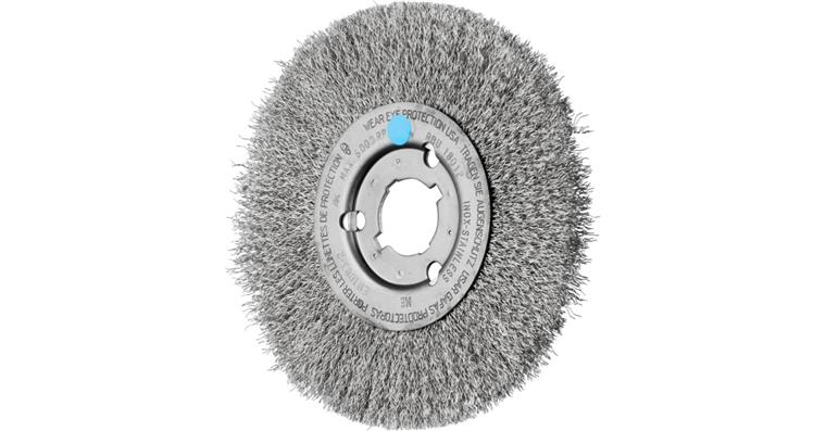 1001435214 round brush narrow unknotted RBU 180x12xVariable bore wire 0.30