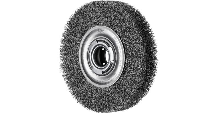 1001438742 round brush wide unknotted RBU diameter 180x38xVariable bore, 0.30mm