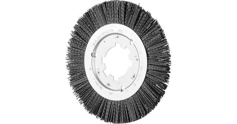 1001437030 round brush unknotted RBU diameter 200x13x50.8mm bore 1.10mm grit 120