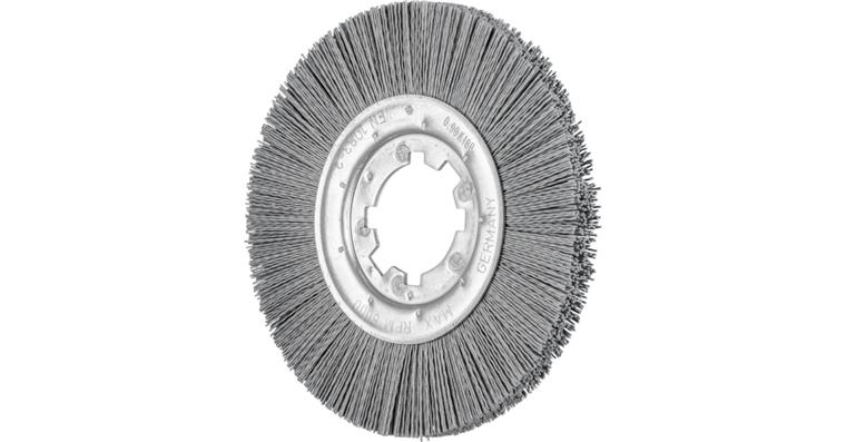 1001436586 round brush unknotted RBU diameter 200x13x50.8 mm bore 0.90 grit 180