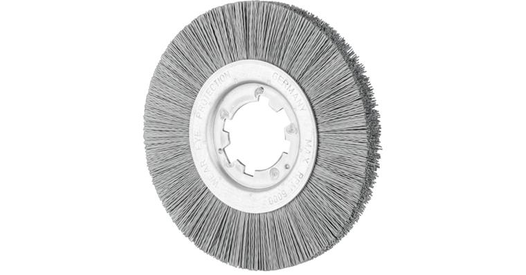 1001436587 round brush unknotted RBU diameter 200x13x50.8mm bore 0.55mm grit 320