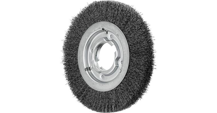 1001438630 round brush wide unknotted RBU diameter 200x25xVariable bore, 0.30mm