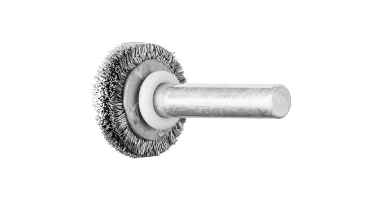 1047190101 round brush unknotted RBU diameter 20x4 mm shaft 6 mm steel wire 0.20