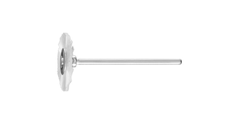 1001440049 miniature round brush RBU diameter 22x2mm shaft 2.34mm fill 0.15