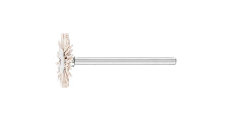 1001440064 miniature round brush RBU diameter 22x2 mm shaft diameter 3 mm