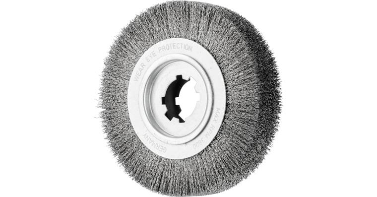 1001436598 deburring brush unknotted RBU diameter 250x60x50.8 mm bore wire 0.50