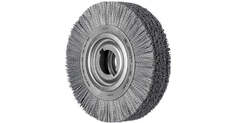 1001438635 deburring brush unknotted RBU diameter 250x60x50.8 mm bore 1.10 mm