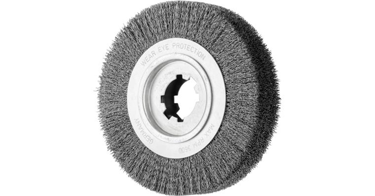 1001436593 deburring brush unknotted RBU diameter 250x60x50.8 mm bore wire 0.35